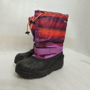 Columbia Youth PowerBug Forty Snow Winter Boots Size 5 Unisex Waterproof